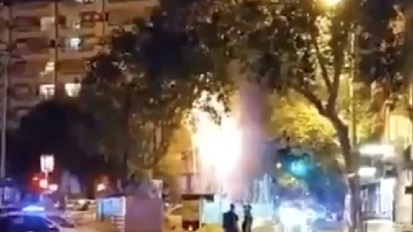 Ocho heridos tras una deflagración de gas en una estación de metro en obras en Barcelona