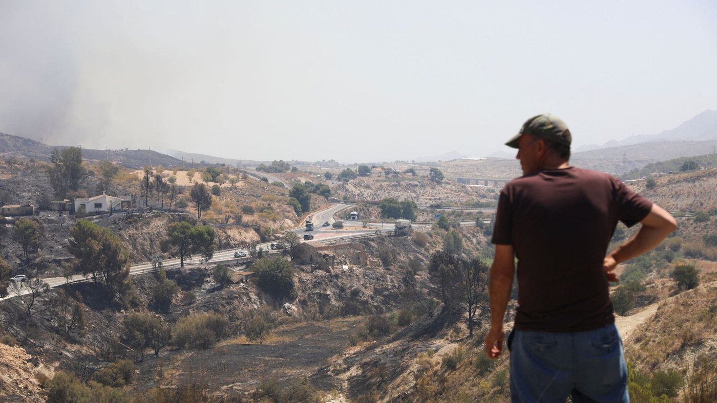 Al menos 12 muertos y 23 desaparecidos en el incendio forestal de Los Gallardos, Almería