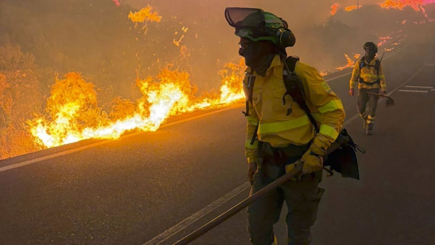 Doce muertos en el incendio forestal de Los Gallardos (Almería) en plena ola de calor