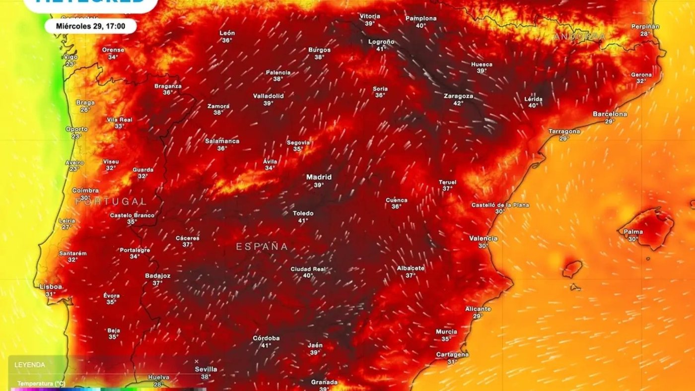 La cuarta ola de calor del verano se aproxima con temperaturas de hasta 42 grados