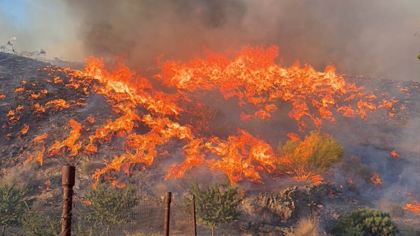 Al menos 11 fallecidos en el incendio de Los Gallardos al quedar atrapados por el fuego