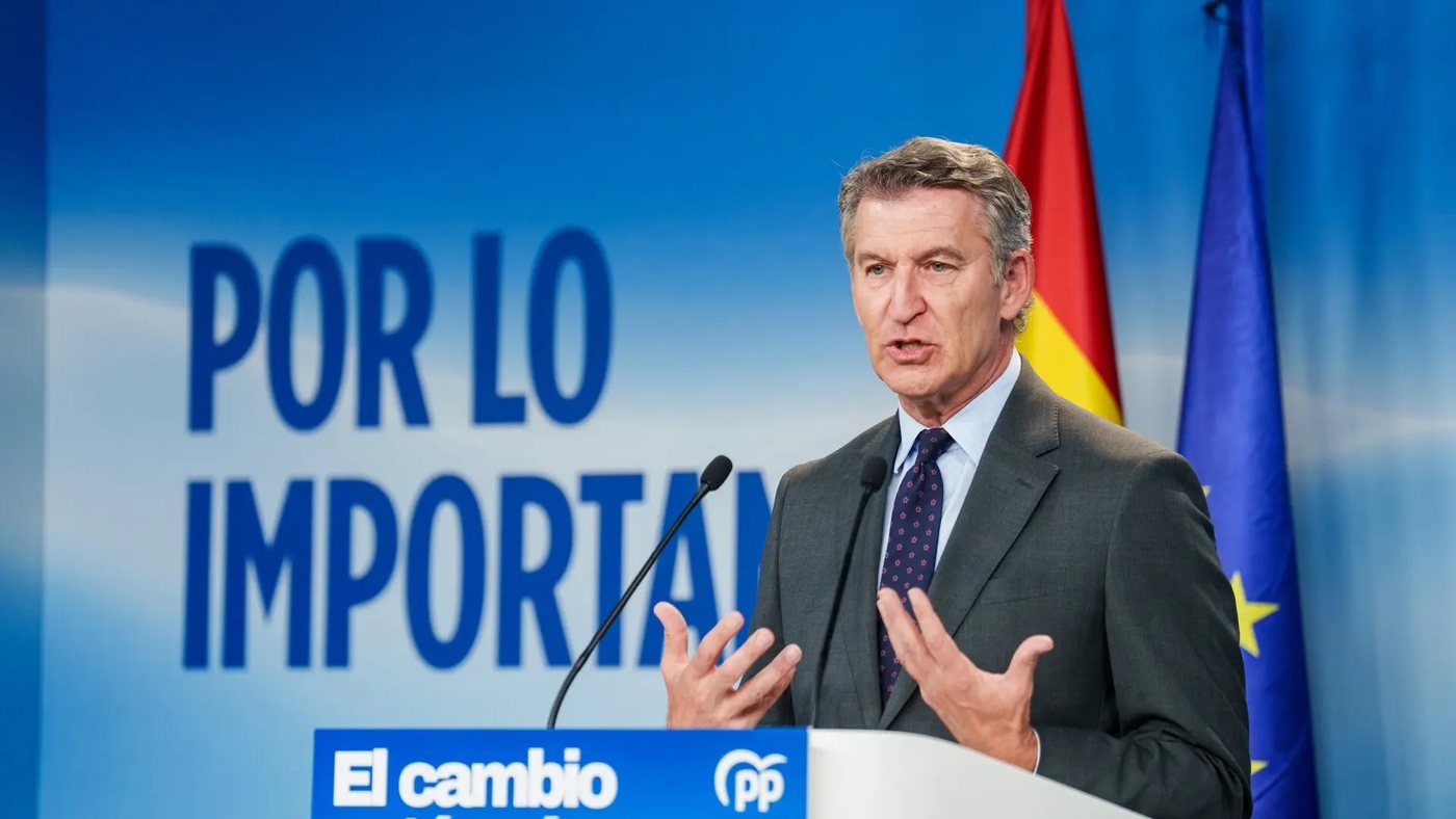 Feijóo activa la cuenta atrás de Sánchez y promete una limpieza a fondo de las instituciones