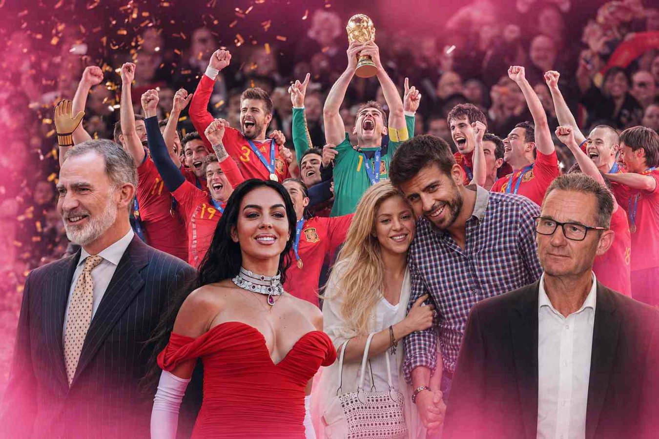La crónica social española ha cambiado radicalmente desde el Mundial de 2010