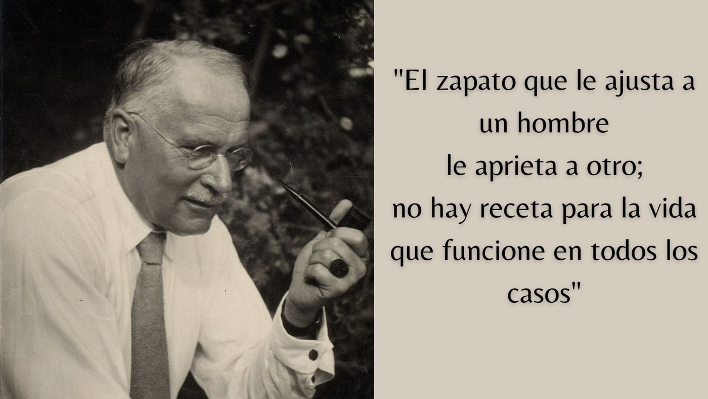 Carl Jung advirtió que no existe una receta universal para la vida