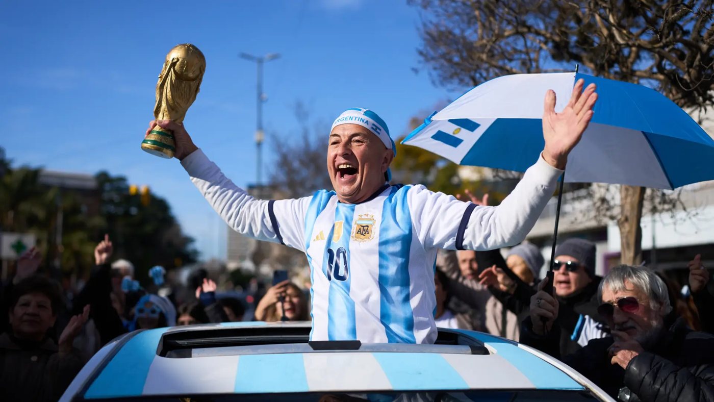 La pasión argentina por el Mundial se intensifica con los goles de Messi